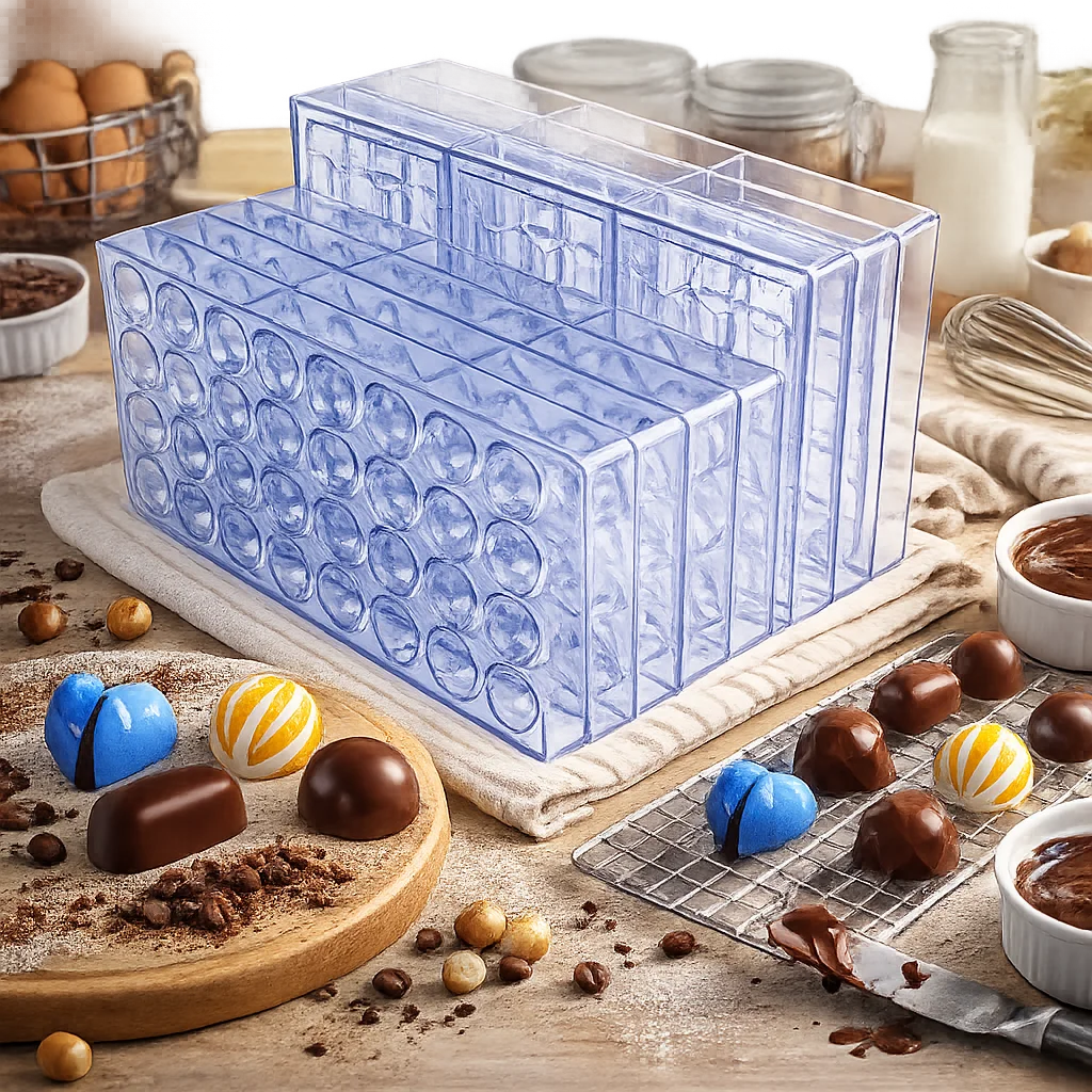Beginner 1pc Chocolate Lollipop Mold Kit, Kids Baking Tools for Homemade Candy & Sweet Treats