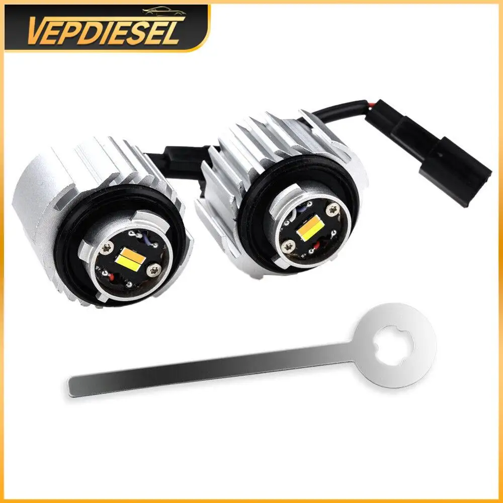 

1Pair Yellow/White L1B LED Front Fog Light Bulbs For Honda Civic Accord Ridgeline CR-V Professional Auto Parts