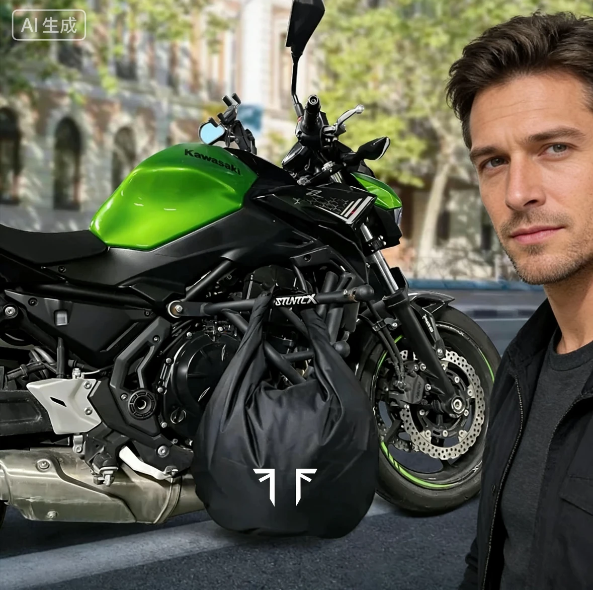 

Motorcycle Helmet & Gear Bag for Triumph Tiger 1200 GT Pro/Rally Pro | Compact Travel Luggage