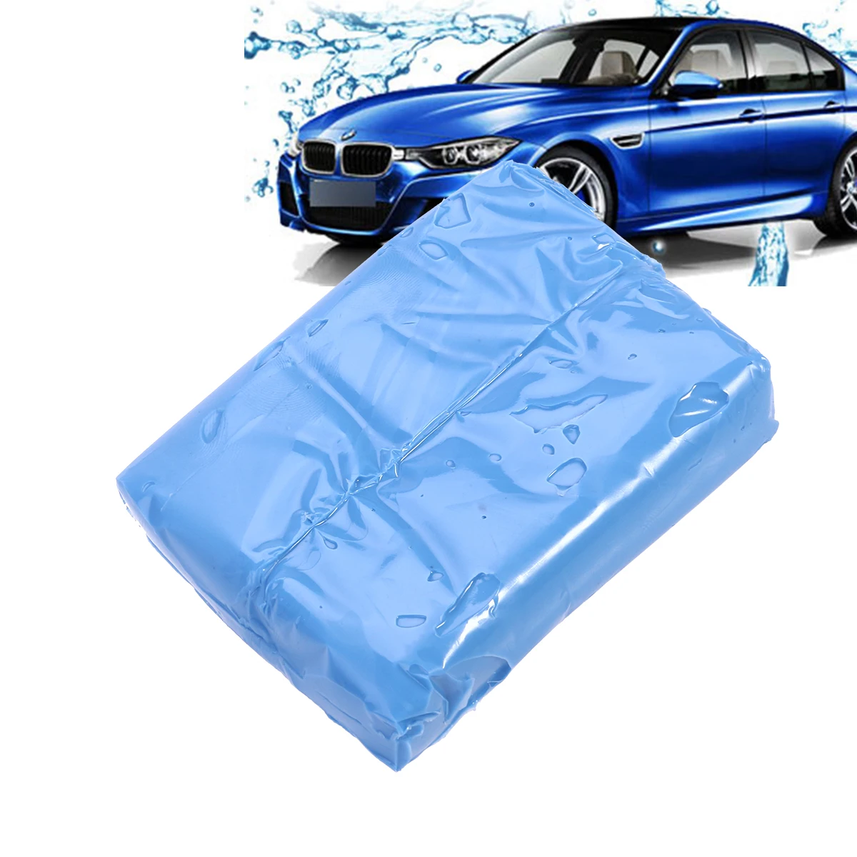 

Cleaning and Removing Sludge Detailing Clay Auto Bar Automatic Cleaner Blue Car