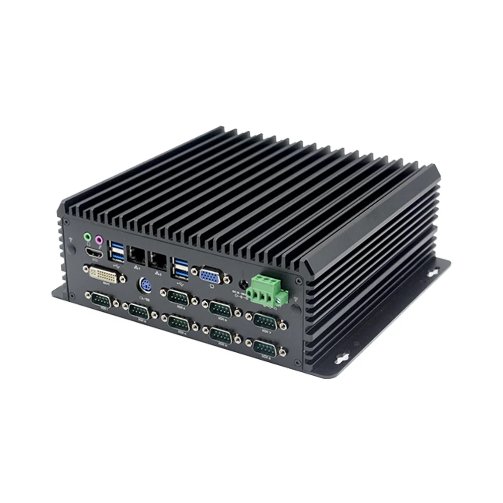 New Industrial Mini PC Intel Core I7 Dual Core SSD DDR3 Business Use US AU Plugs Mini Desktop Computer Integrated Graphics