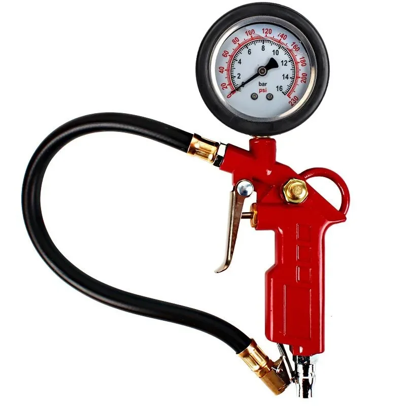 Inflation gauge Tire barometer Tire pressure gauge Deflatable barometer Vehicle pressure