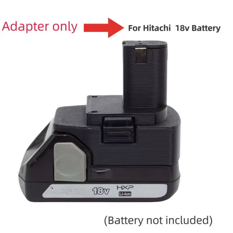 Battery Adapter Converter For Hitachi 18v   Lithium Convert To  RYOBI ONE+ 18V Tool Power Tool Converter （Adaptor Only)