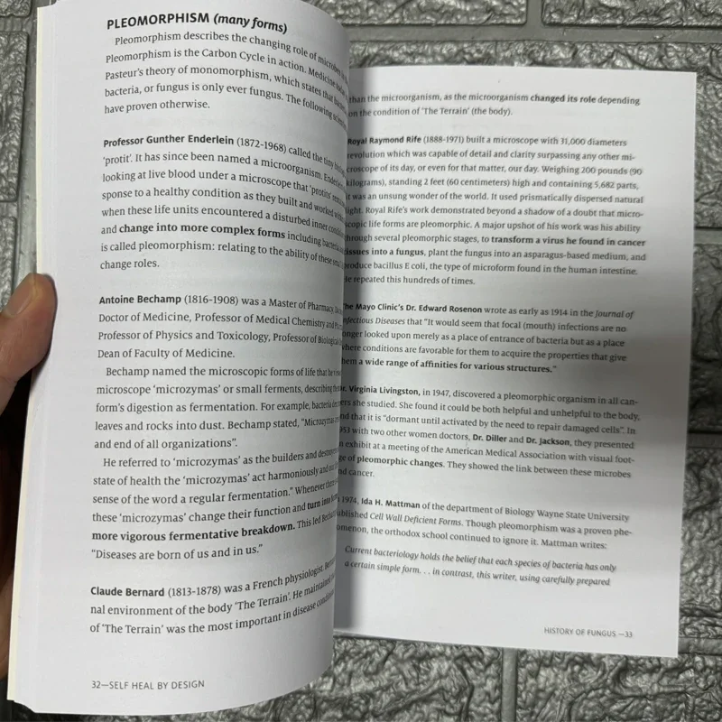 Auto Cabeça Por Design, O Papel dos Organismos para a Saúde, Barbara O\'Neill