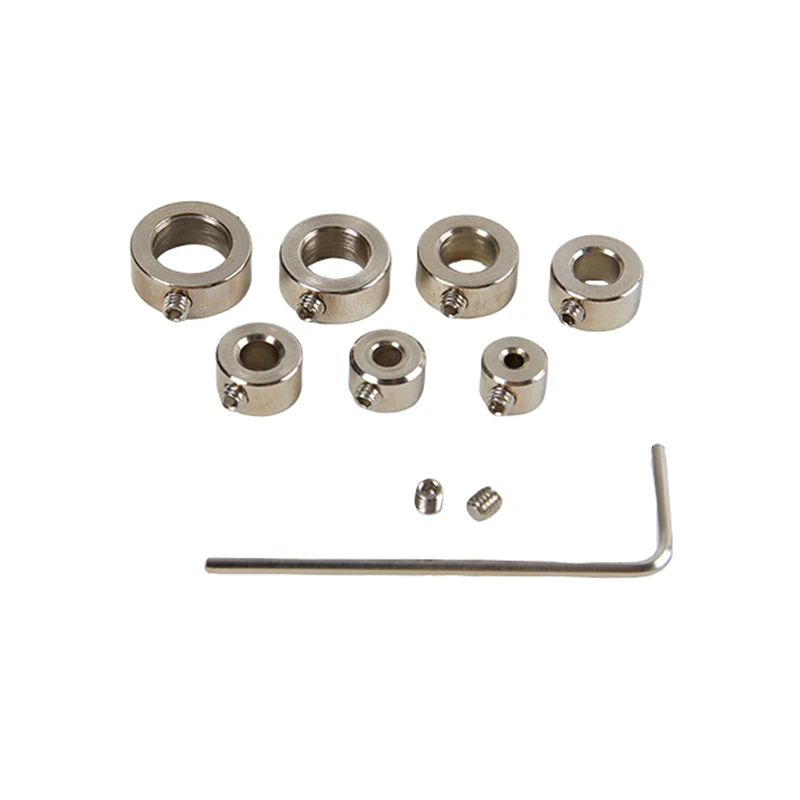 Limitador de broca para madeira, Depth Stop Collars, Positioner Limit Ring, Ferramentas de carpintaria, Ferramentas Acessórios, 2mm-12mm