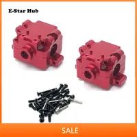 2PCS Gearbox for WLtoys 1/28 284131 K969 K979 K989 K999 P929 P939 RC Car Metal Upgrade Parts