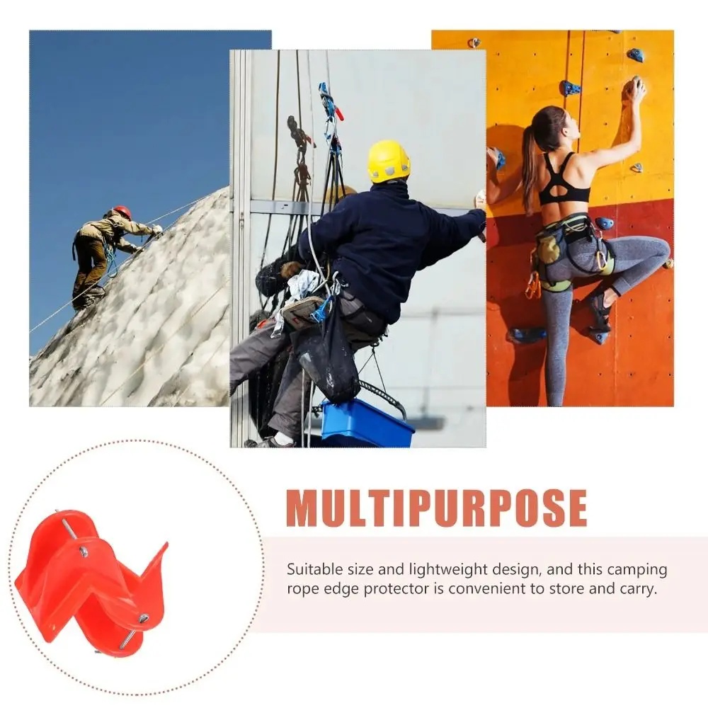 Anti-wear Safety Rope Protective Sleeve Fall Arrest Clamp Lightweight Climbing Rope Grip Fixed Rope Portable