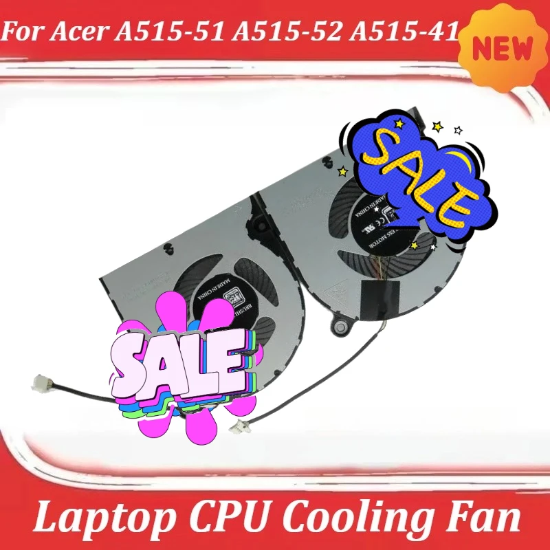 

For Acer A515-51 A515-52 A515-41 5V 0.5A Laptop CPU Cooling Fan