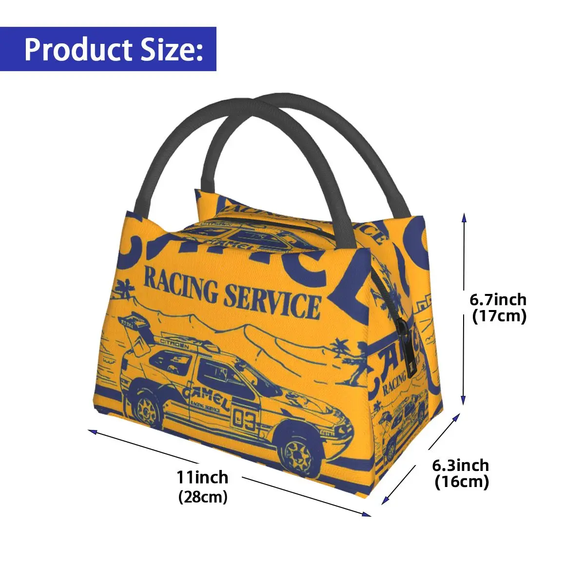 Camel Racing Service Portable insulation bag for Cooler Thermal Food Office Pinic Container