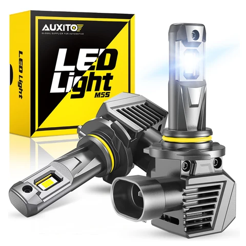AUXITO 2x9005 HB3 Светодиодная лампа для фар Canbus для Honda Civic Toyota Fortuner Kia Sportage Niro H11 H8 H7 9012 Turbo светодиодная фара