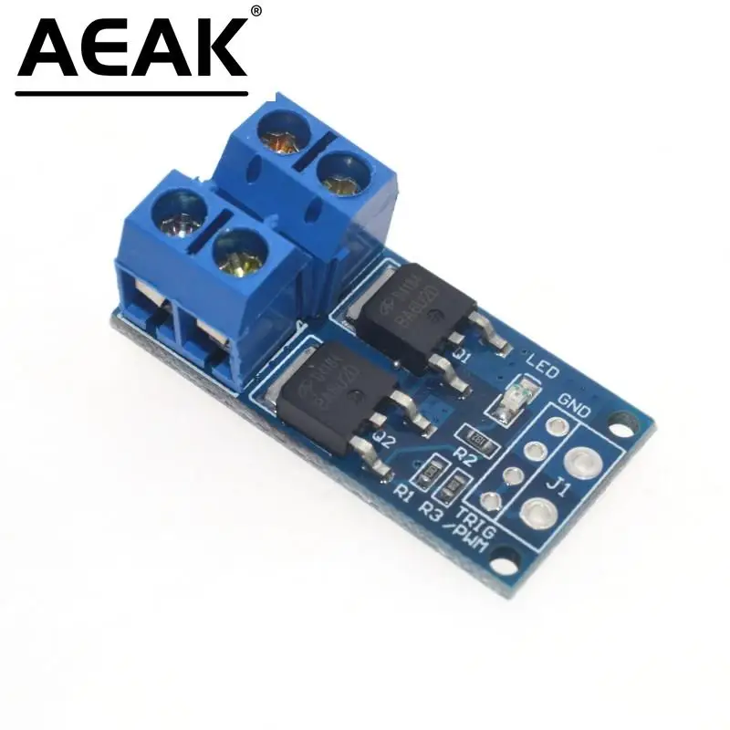 1PCS 15A 400W MOS FET Trigger Schalter Antriebsmodul PWM Regler Bedienfeld