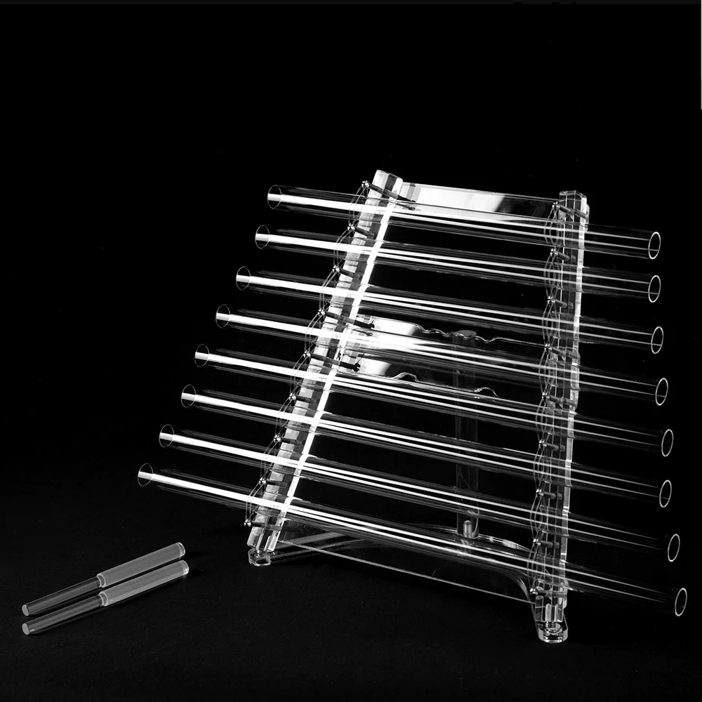 

Crystal Singing Harp Quartz Crystal 432hz 440hz Sound Healing Free Carry Case Musical Instrument