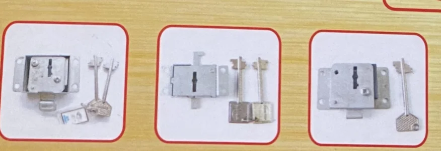 New Arrival 3 in 1 Honest Locksmith Flagpole Lock Stainless Garter Dimple Blade Safe Hardware Tools