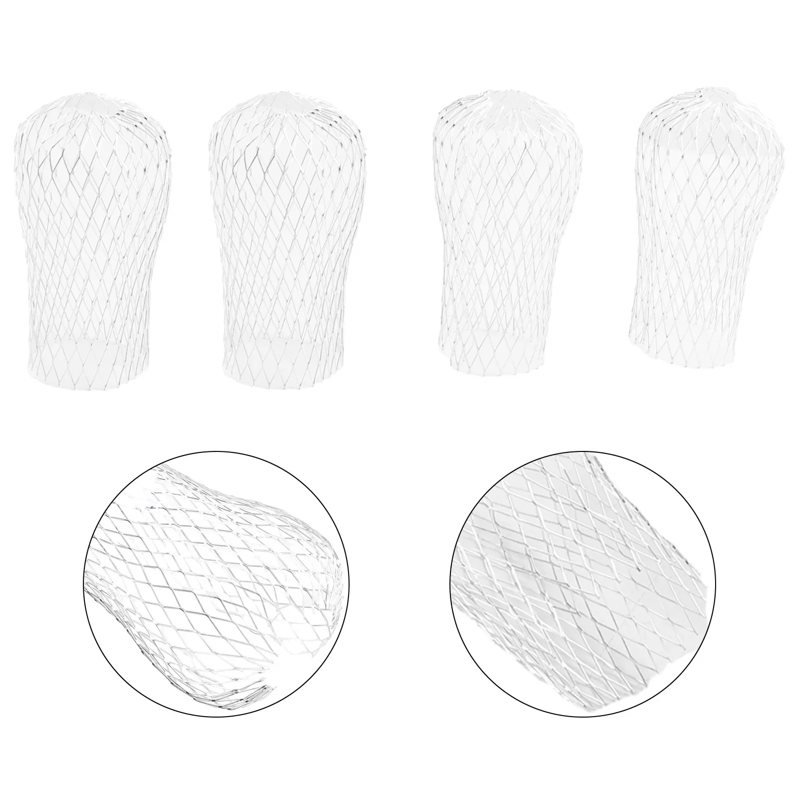 Home Improvement Metal Metal Mesh Silver Drain Pipe Cover Downpipe Mud Trap Guards Drain Pipe Gutter Filters Gutter Filters