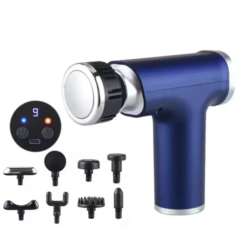 

Новинка 2023 года, мини-массажный пистолет, горячий и холодный компресс, нагрев, вибрирующий профессиональный портативный массажный пистолет для мышц тела