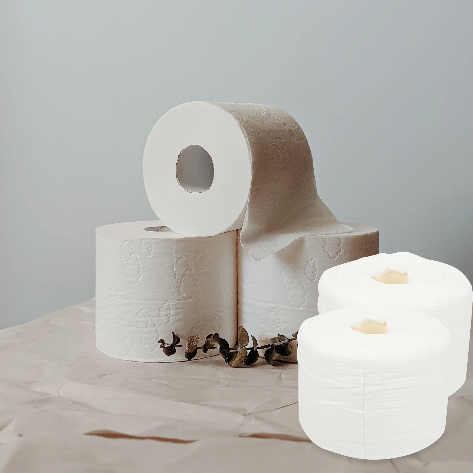 Cómoda toalla desechable para limpiar la cara, blanca, suave al tacto, absorbente, suave, amigable con la piel, toalla para lavar la cara, tejido Facial