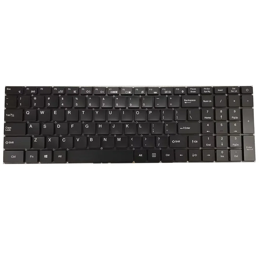 

Laptop Keyboard For MB3501043 XK-HS349 Black United States US Without Frame With Backlit