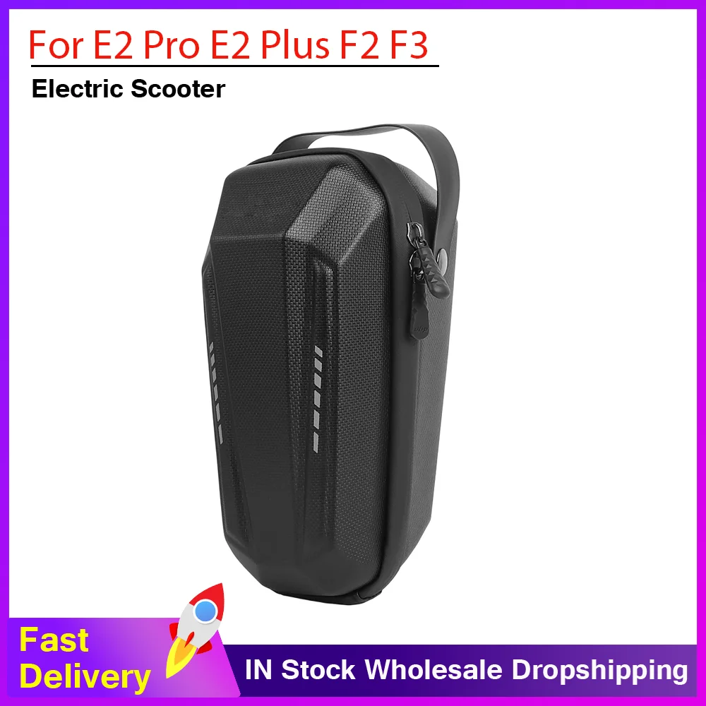 

Electric Scooter Storage Bag Waterproof Front Handlebar Bag Portable Quick Release for Ninebot E2 Pro E2 Plus F2 F3/Pro ZT3 Pro