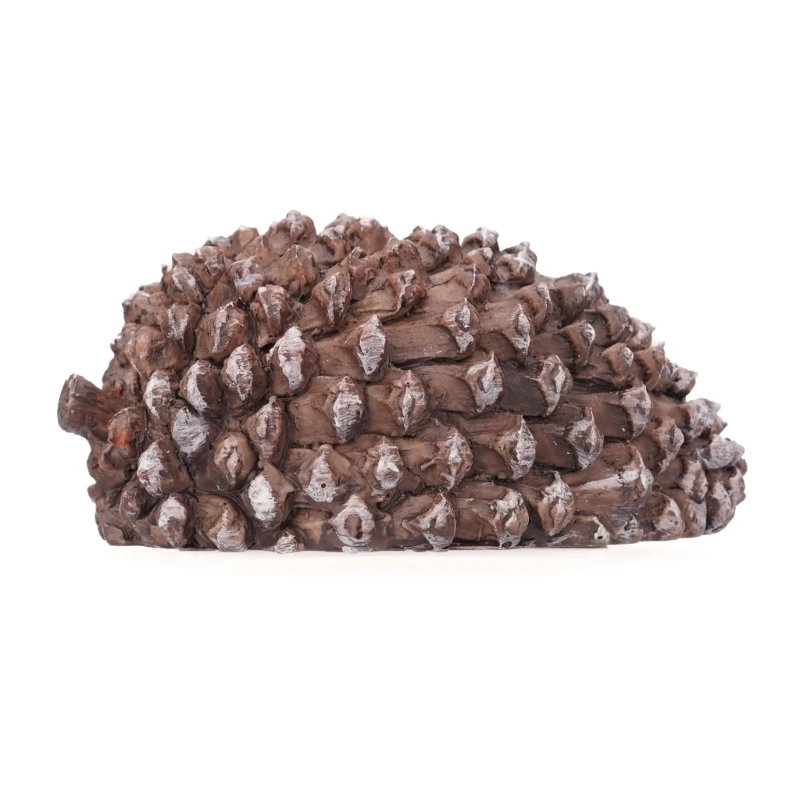 Practical Cash Container Realistic Pine Cone Shaped Key Stash with Concealed Compartment Discreet Money Storage Box Dropshipping