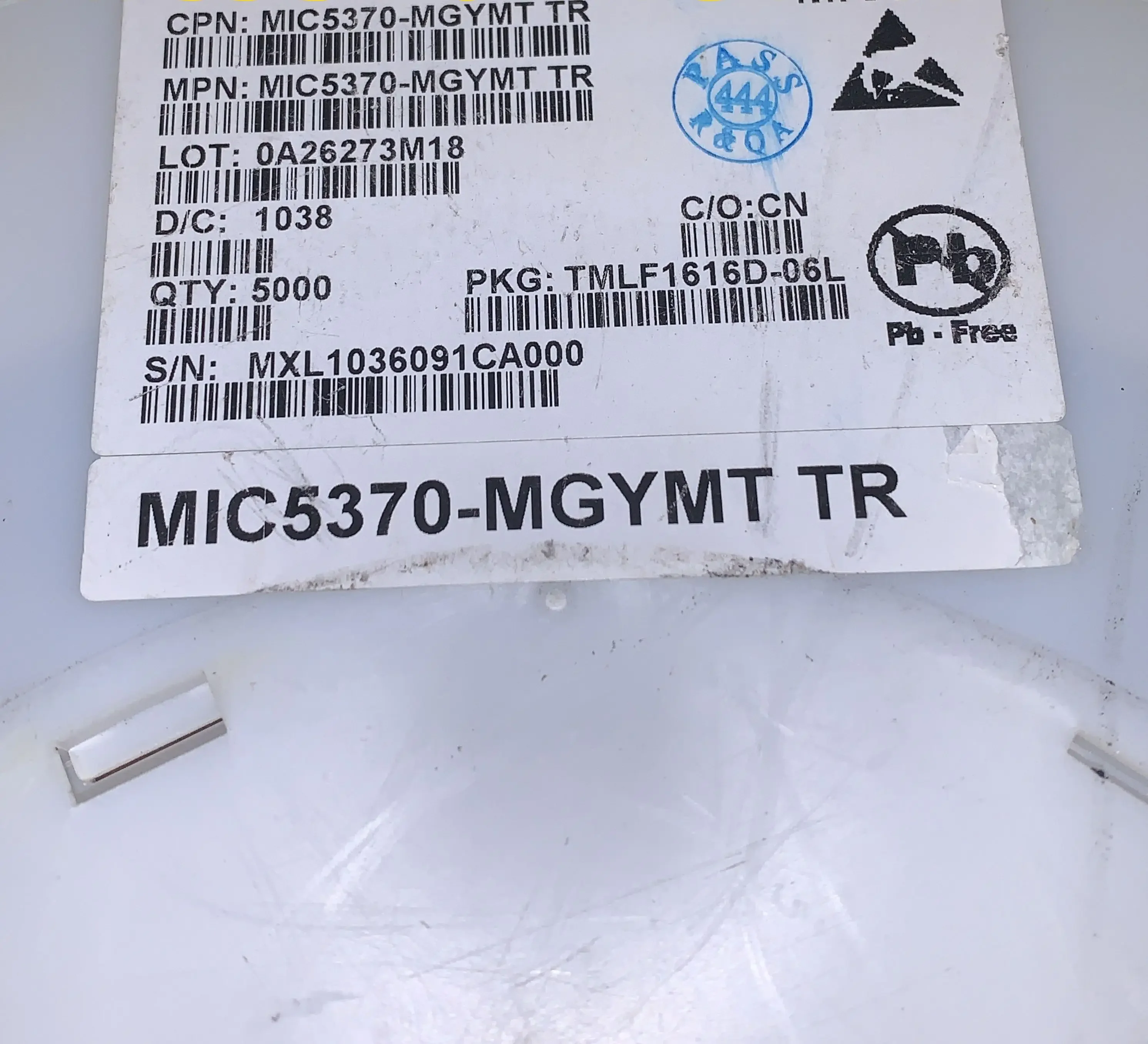 

5pcs MIC5370-MGYMT TR