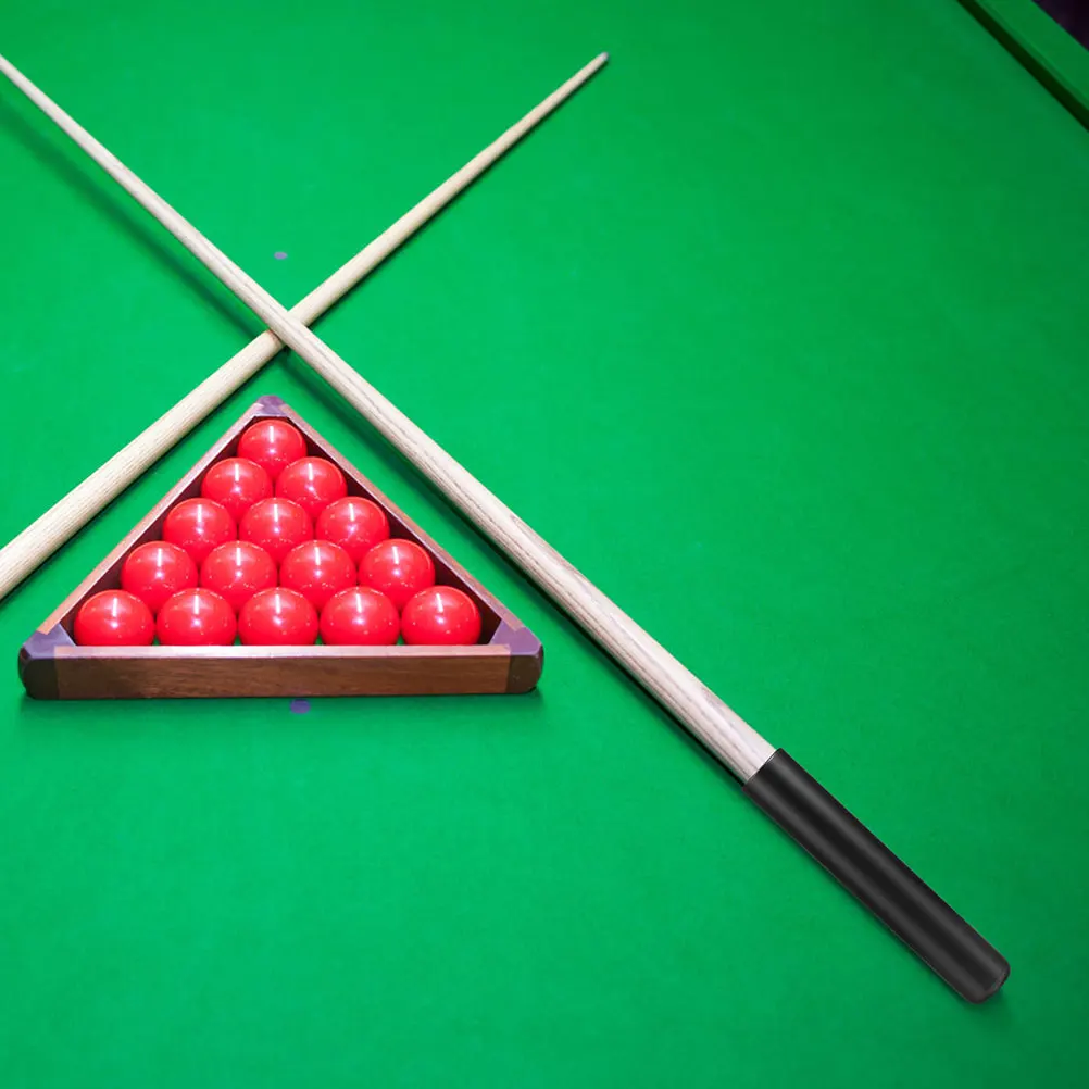 

2 Pcs Pool Cue Extender Snooker Extended Grip Table Accessories Billards Lengthening Aluminum Alloy Extension Handle