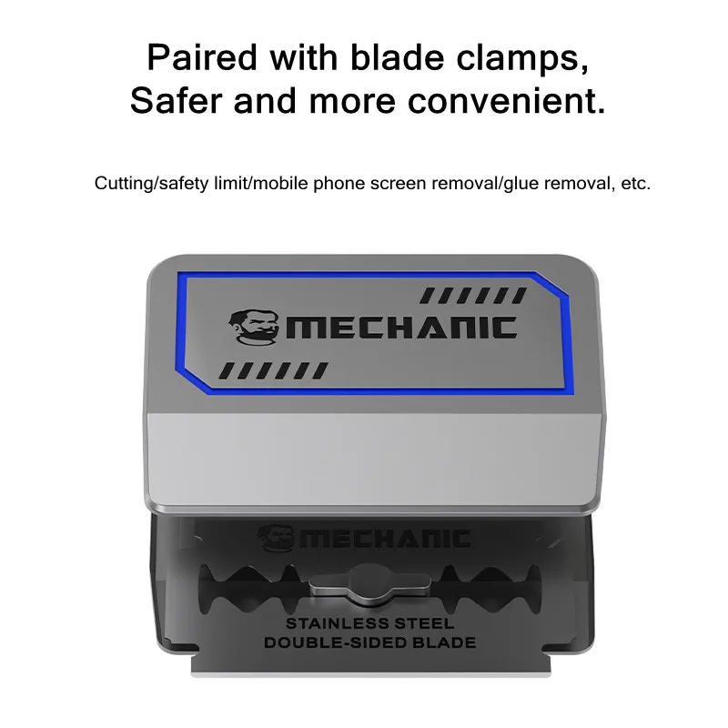 ช่าง FR2 ใบมีดความเหนียวสูงสําหรับโทรศัพท์มือถือหน้าจอ LCD กรอบกลางกาวทําความสะอาดกําจัดใบมีดตัดชุด