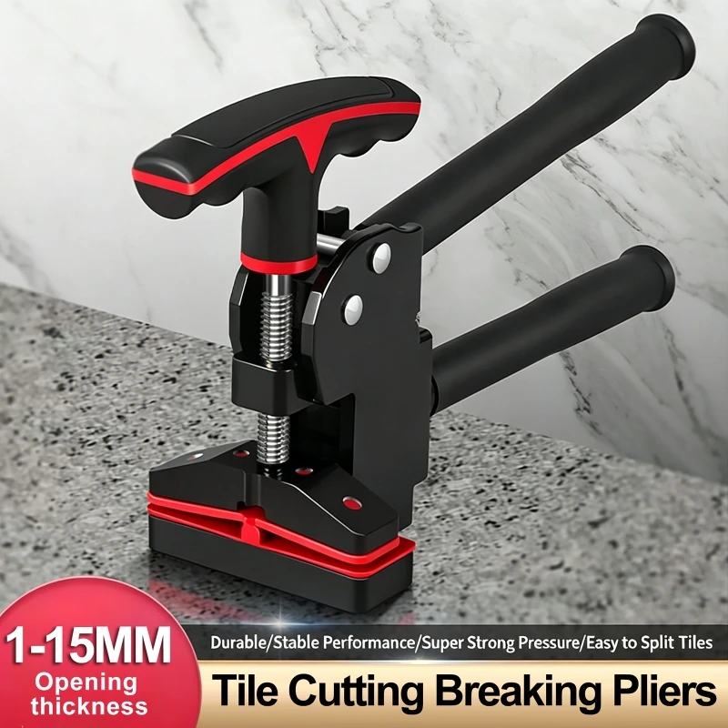 Manual Tile Cutter Tile Cutting Breaking Pliers Heavy Duty Rubber Handle For Tile Ceramic Splitter Glass Mirror Marble Slate