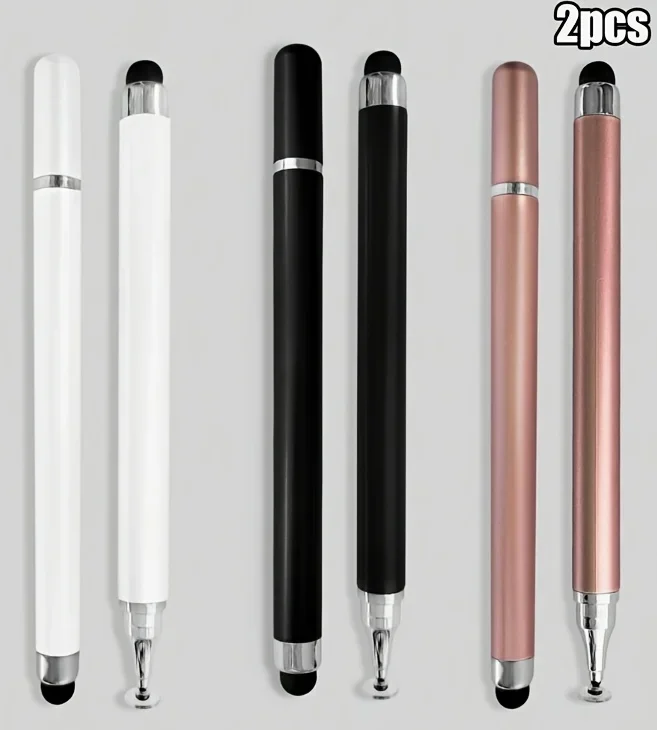 2Pcs Capacitive Touch Touch Pens, Dual-End, Suitable For Smartphones, Tablets, Writing, Drawing 18 10 C7