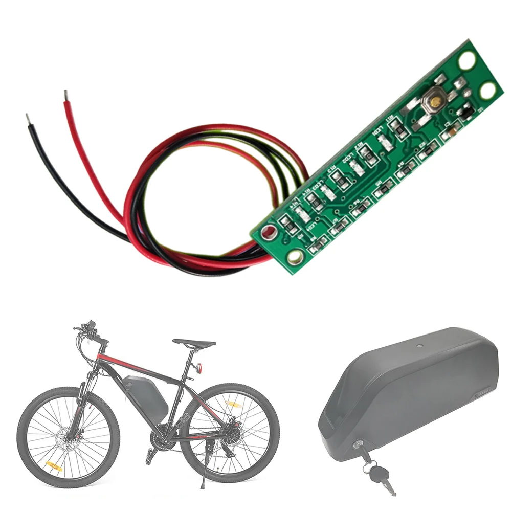 Electric Bicycle Battery Display Panel For Super 73 For Polly Battery Case 36-52V E-bike Power Indicator Dashboard Cycling Parts