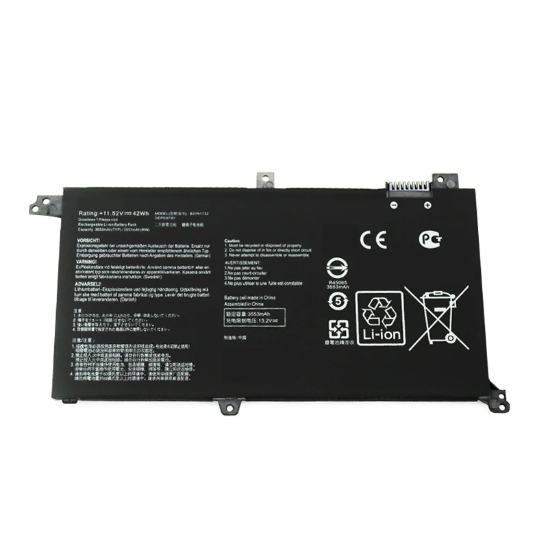 Imagem -02 - Lmdtk-bateria do Portátil para Asus Vivobook B31n1732 X430ua X430uf X430un X430fa X430fn S430f X571g X571lh X571gt 11.52v 42wh