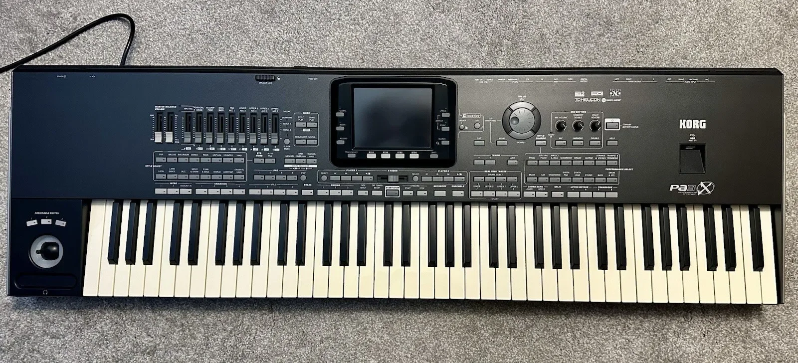 Korg PA3x Pro - Teclado de estación de trabajo arreglador