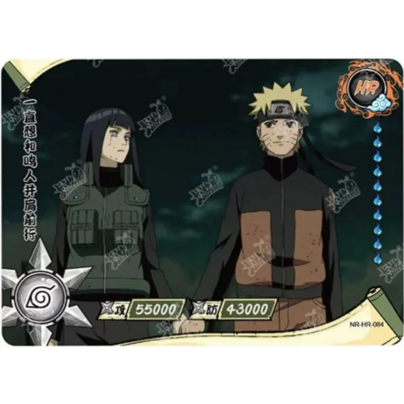 Naruto Cards KAYOU 3D HR Series 081~100 Anime Figures Uchiha Itachi Hidan Uzumaki Character Card Game Collection Board Toys