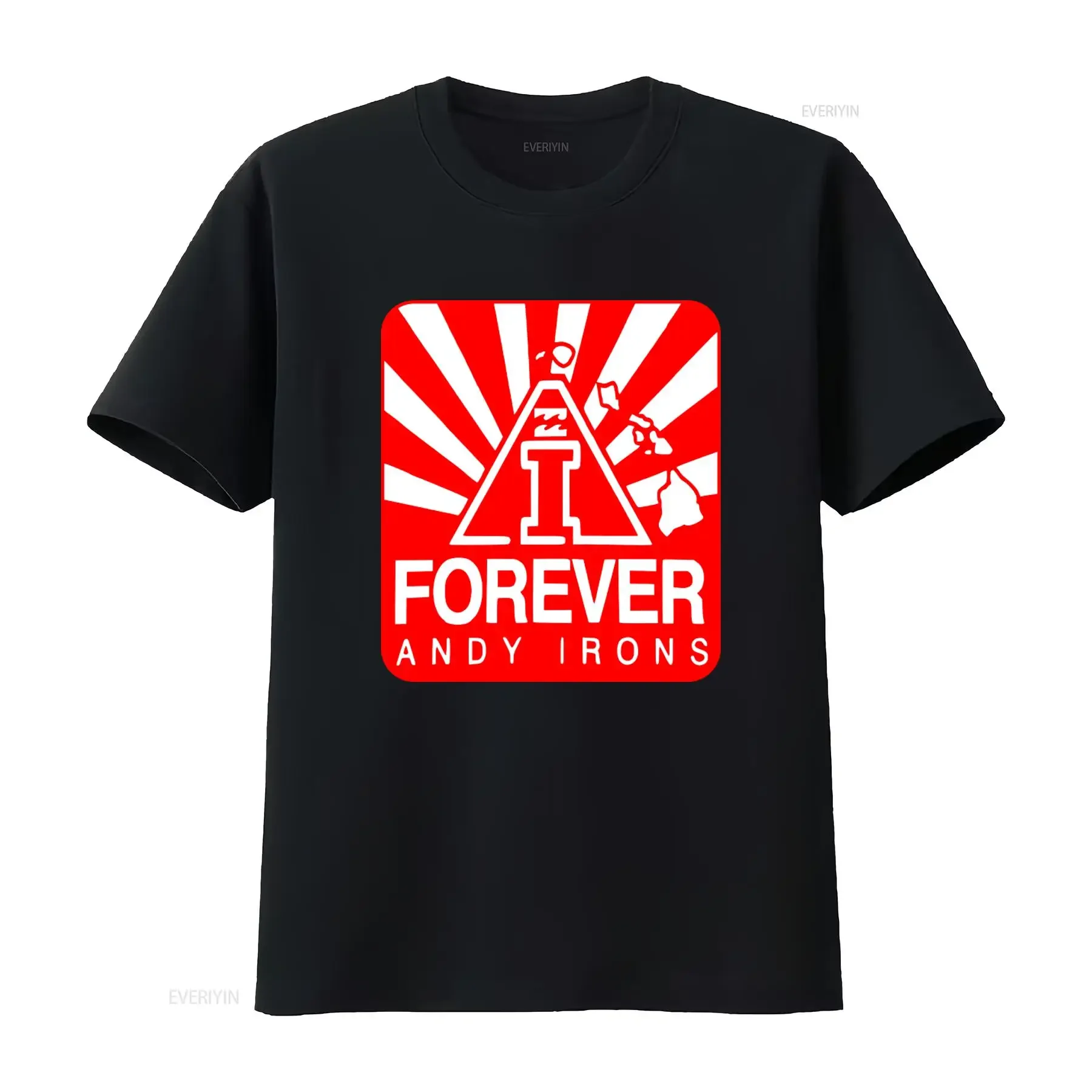 Andy Irons Forever Surfing California Hawaii T shirt 927Q vintage Washed Slightly Casual designer clothes Breathable Stylish