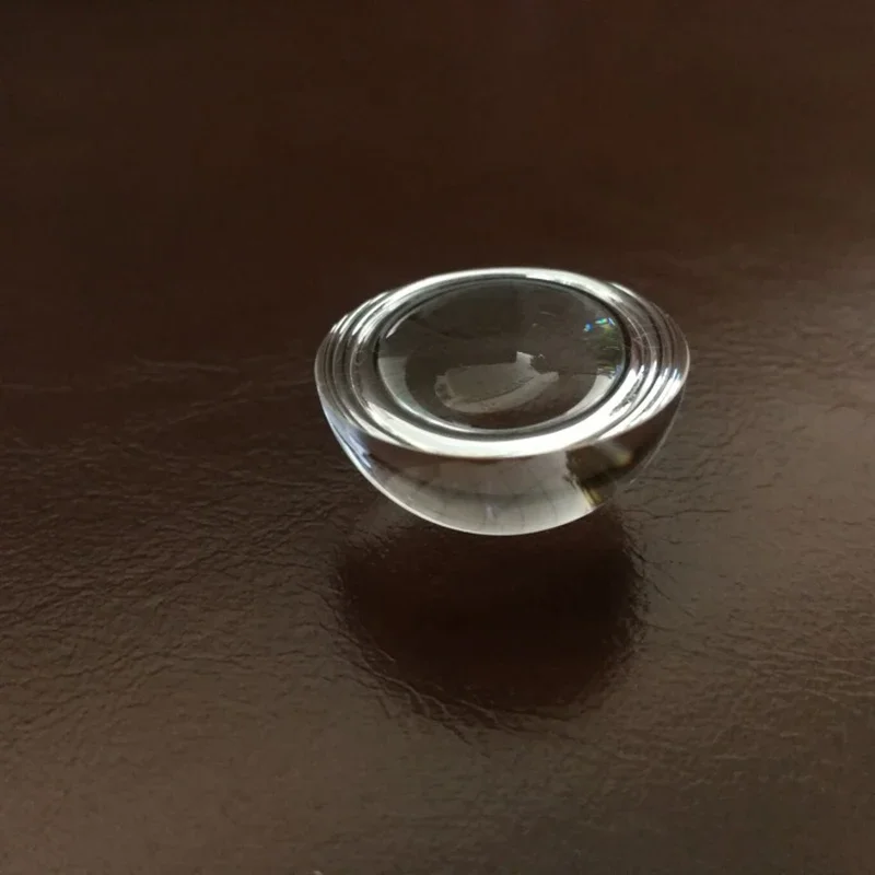 Mini Óptica k9 Hemisfério Plano Convexo Lente de Condensação Led Faça Você Mesmo Telescop Objetiva Vidro Meia Esfera mm mm mm mm