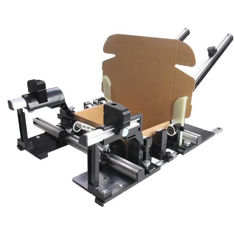Aircraft Box Folding Auxiliary Fixture Adjustable Size Paper Box Auxiliary Machine Packing Tool Special Folding Carton Artifact