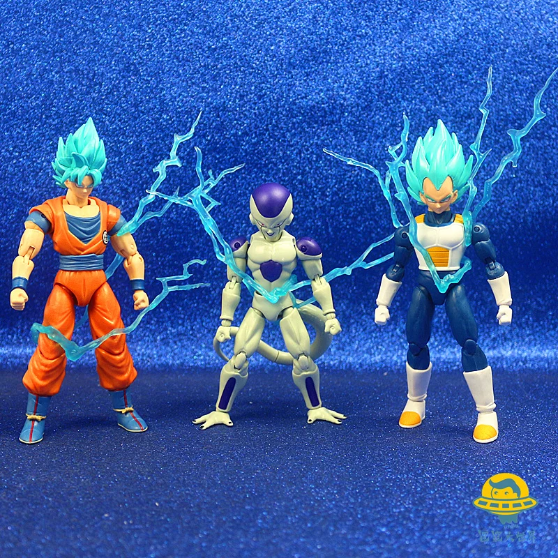 In Stock Original dragon ball Super Dragon Star Super Saiyan Son Goku Mobile Birthday Gift Table Collection Model Toys Gifts