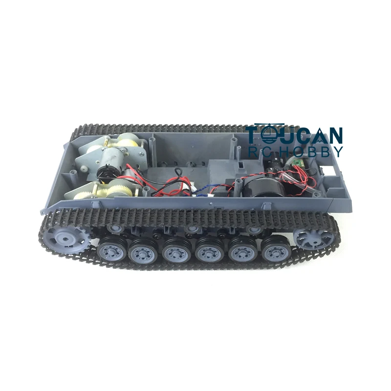 Accessories Heng Long 1/16 German Panzer III L RC Tank 3848 Chassis W/ Plastic Tracks Wheels DIY Spare Parts Model TH00250