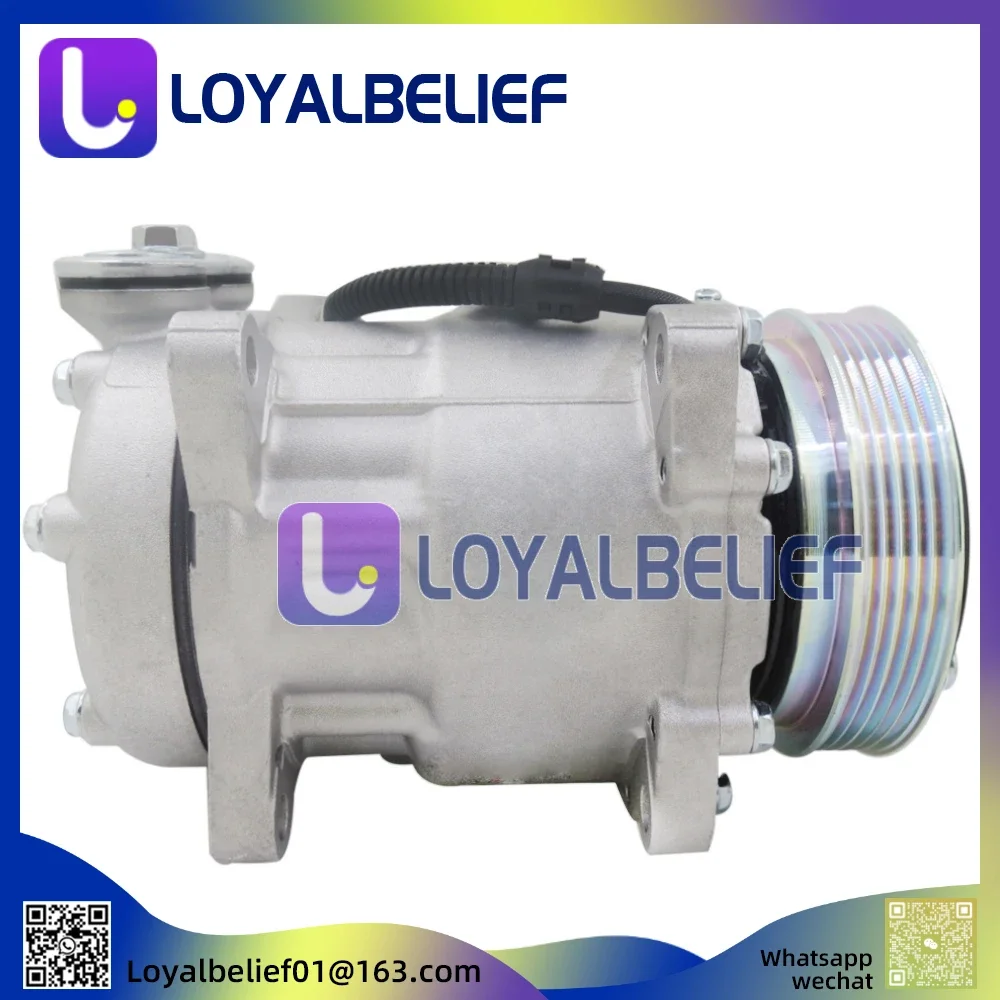 

Automotive AC Compressor For Citroen Saxo Xsara Peugeot 306 106 206 Partner 6453N1 9616821580 0287907624