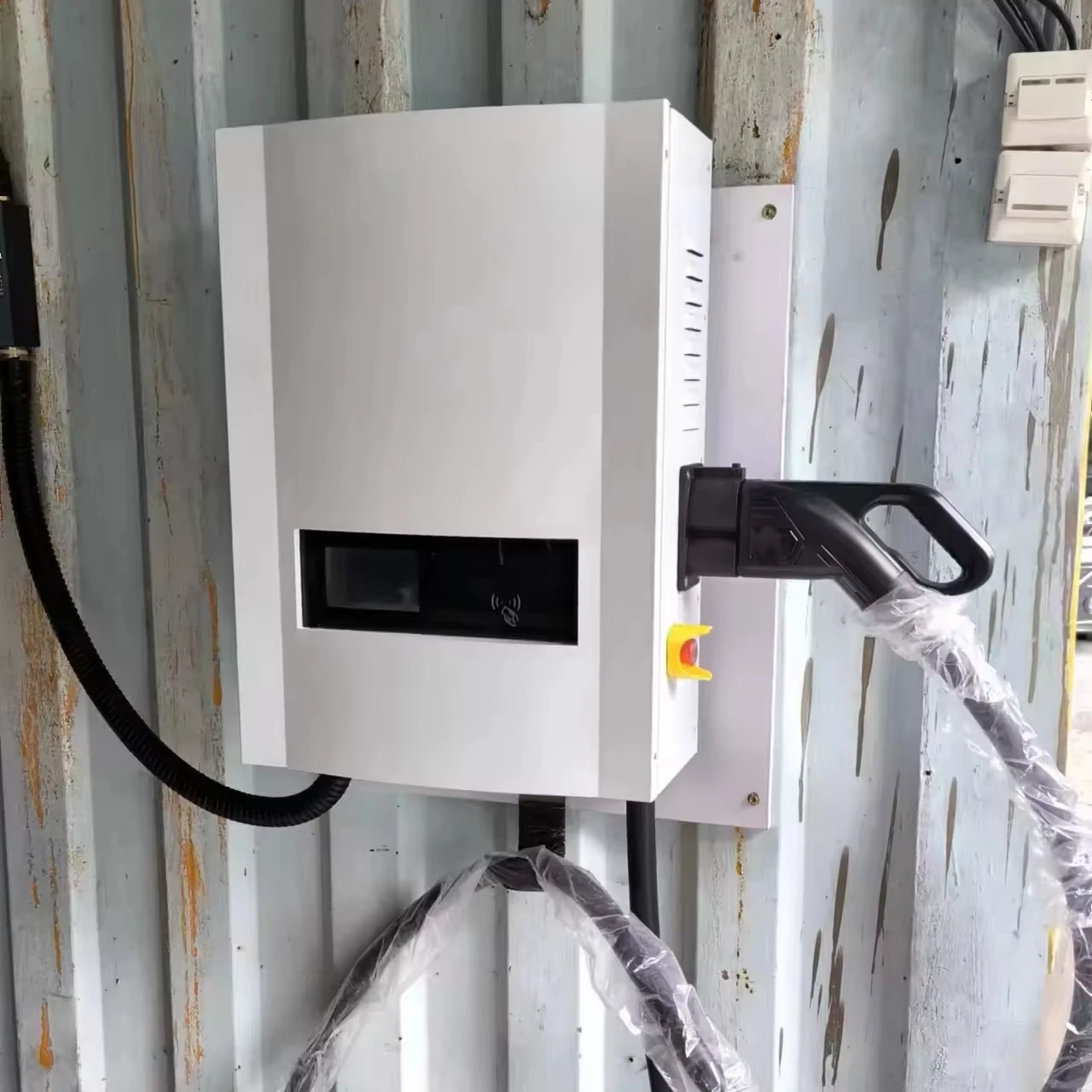 

7 KW GBT Commercial Charging Station Factory Supplies Wall-mounted DC Commercial DC Fast Charging Stations