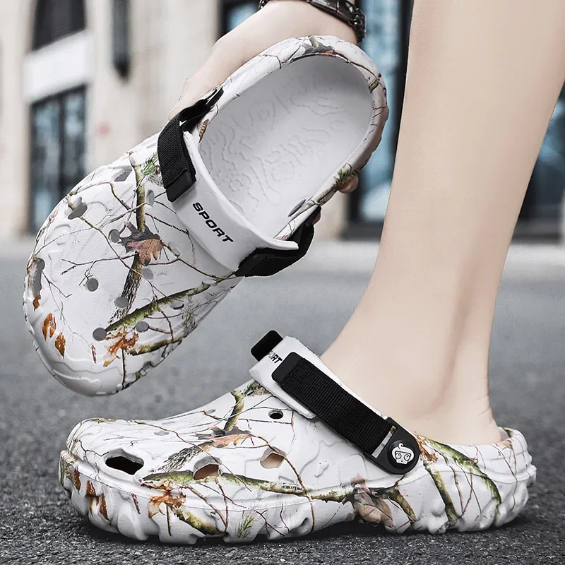 

Men Shoes Slippers Men Garden Flat Sandals Platform Sandals Man Summer Sandals 2024 Male Sneakers Outdoor Flip Flops Home Clogs