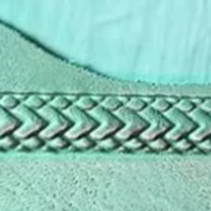 Rouleau de tampon en argile, roue à Texture céramique, motifs de fleurs géométriques, outils en argile pour bricolage, timbres de peinture corporelle, décor artistique Durable