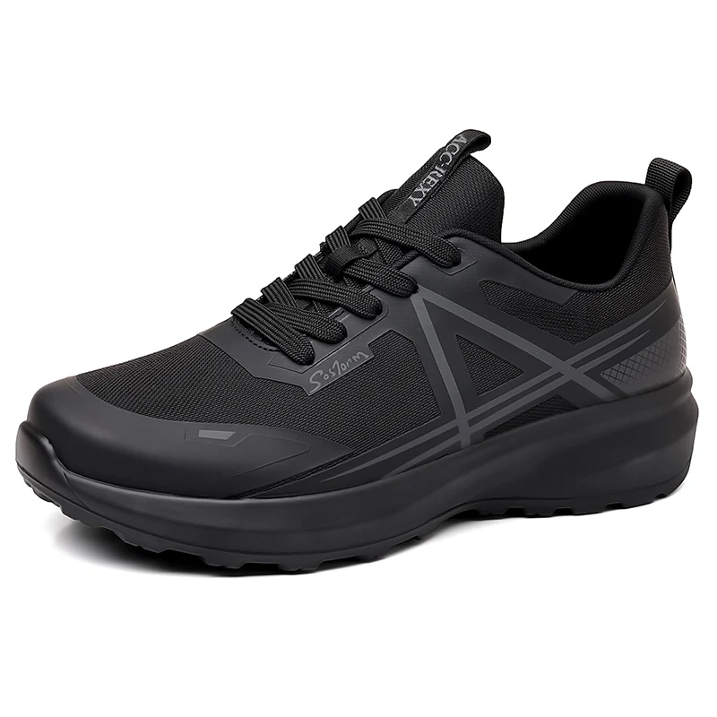 Zapatos de senderismo deportivos para hombres, zapatillas de Trekking al aire libre, trotar, caminar, entrenadores, primavera, otoño