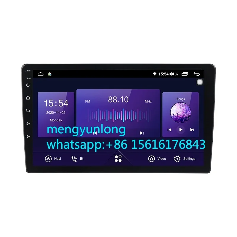 

9-дюймовый 10-дюймовый автомобильный радиоприемник QLED 4+64G 6+128G DSP RDS CAR PLAY AUTO Radio 2 din o Android Автомобильная стереосистема Видео GPS DVD MP5 PLAYER
