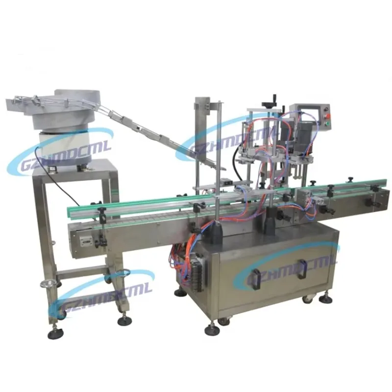 Spray Pump Crown Stelvin Lid Capping Machine
