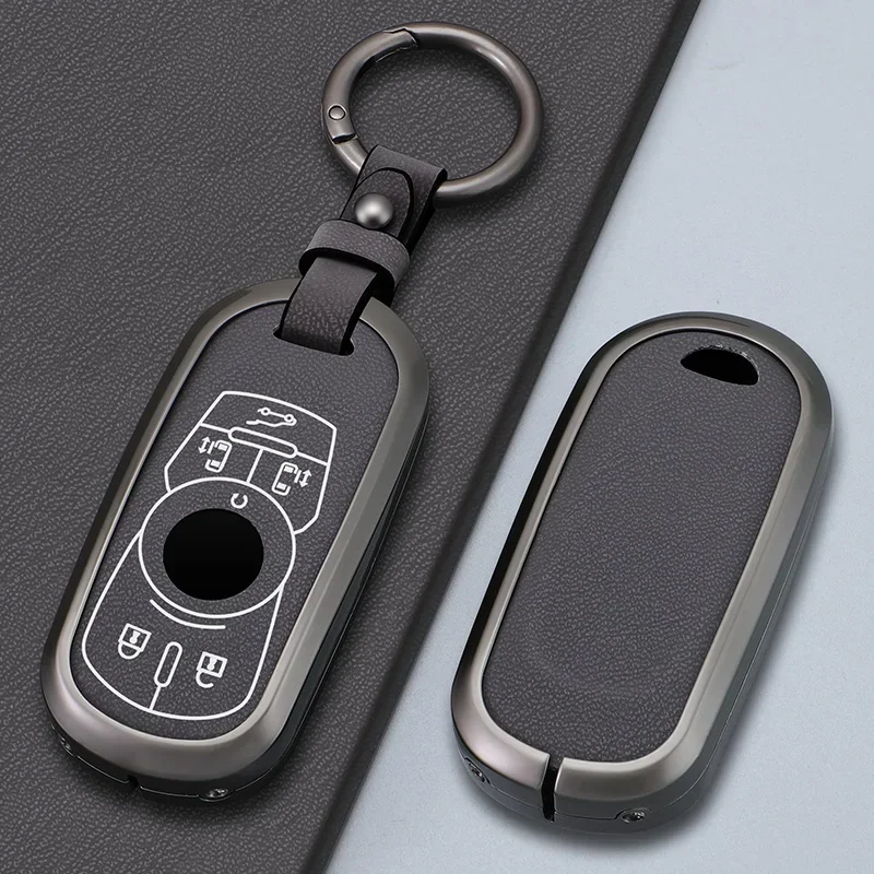 

Zinc Alloy Car Key Case Cover Shell For Buick Envision Vervno Encore GS 20T 28T New LACROSSE Opel Astra K Keyless Protector Fob