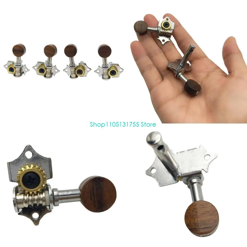 

Колки для настройки укулеле K0EF с крепежными винтами, сменные колки, тюнеры с открытой шестерней, детали для укулеле, простота