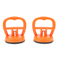 2pcs Heavy-Duty Orange Vacuum Strong Suction Cup Tools Phone Repair Screen Glass Lift Quick Dent Reparing Tool for Screen Repair