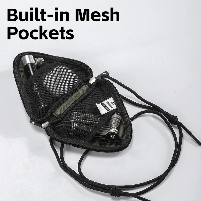 

WEST BIKING Мини-седло для велосипеда Портативная многофункциональная велосипедная сумка Аксессуары для велосипеда Сверхлегкая светоотражающая велосипедная сумка