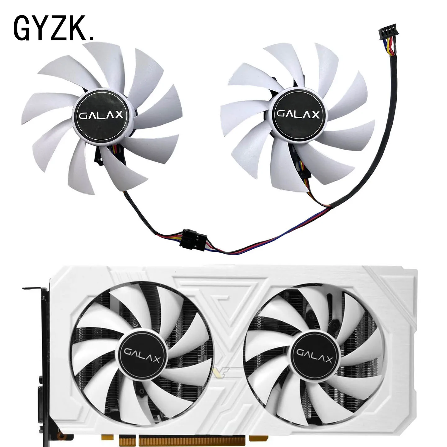 New GA92S2H  For GALAX RTX2060 GTX1660 1660ti 1660S EX White Graphics Card Replacement Fan