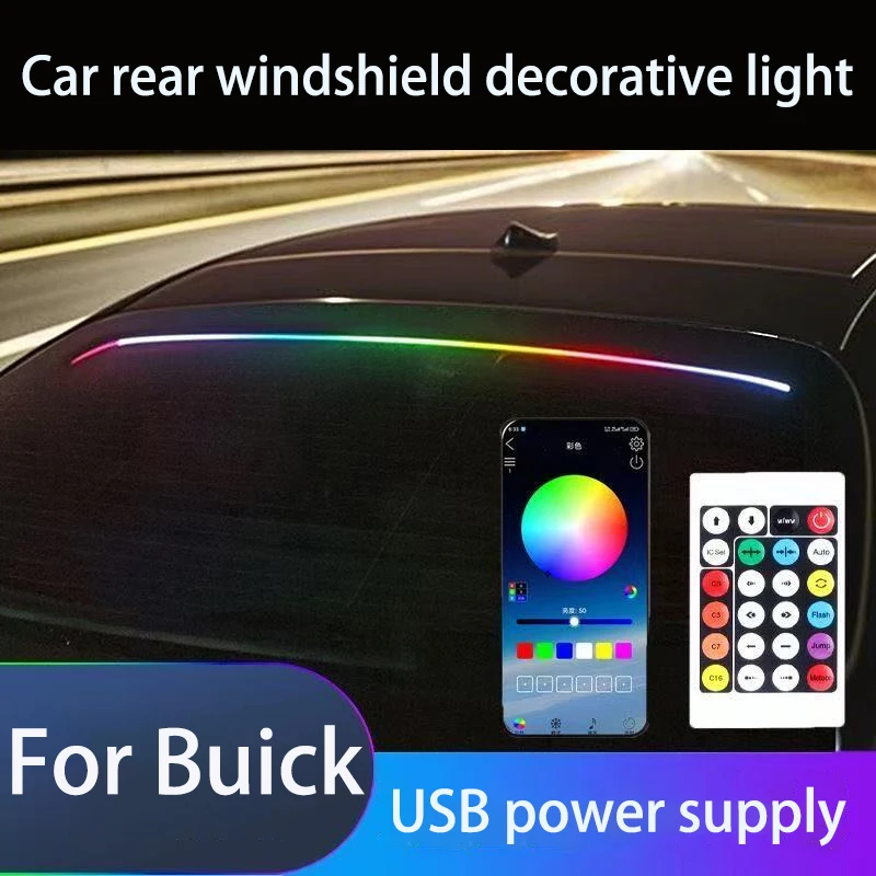 

Декоративная подсветка заднего стекла для Buick Regal, Excelle, GL6, Electra, Lacrosse, Skylark, RIVIERA, Park - автомобильные декоративные светильники